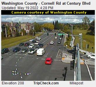 Washington County - Cornell Rd at Century Blvd (738) - Oregon