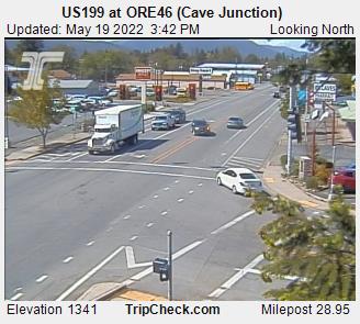 US199 at ORE46 (Cave Junction) (750) - Oregon
