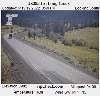 US395B at Long Creek (756) - Oregon