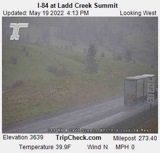 I-84 at Ladd Creek Summit (765) - Oregon