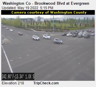 Washington Co - Brookwood Blvd at Evergreen (785) - Oregon