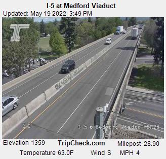 I-5 at Medford Viaduct (787) - USA