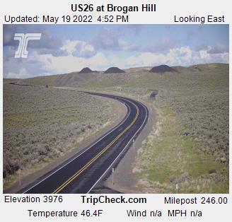 US26 at Brogan Hill (799) - Oregon