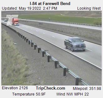 I-84 at Farewell Bend (804) - USA