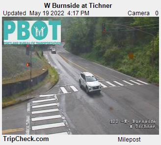W Burnside at Tichner (810) - Oregon