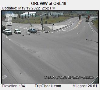 ORE99W at ORE18 (813) - Oregon