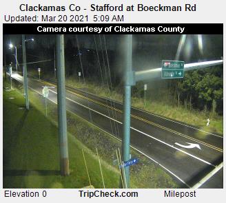 Clackamas Co - Stafford at Boeckman Rd (824) - Oregon