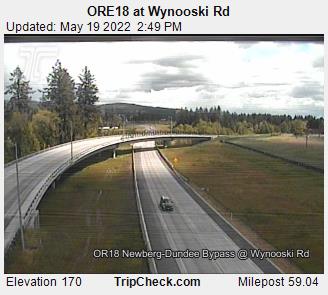 ORE18 at Wynooski Rd (817) - Oregon