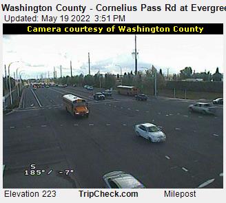 Washington County - Cornelius Pass Rd at Evergreen Pkwy (826) - Oregon