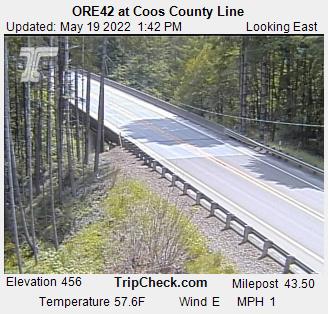 ORE42 at Coos County Line (828) - Oregon
