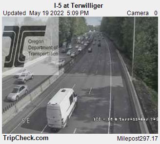 I-5 at Terwilliger (838) - Oregon