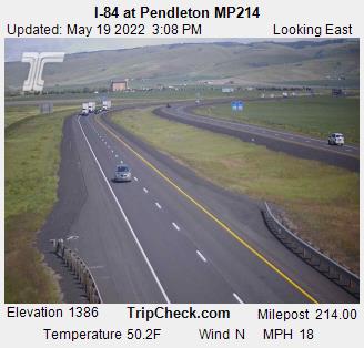I-84 at Pendleton MP214 (840) - Oregon