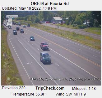 ORE34 at Peoria Rd (861) - Oregon