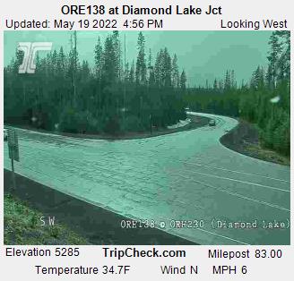 ORE138 at Diamond Lake Jct (880) - USA