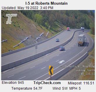 I-5 at Roberts Mountain (881) - Oregon