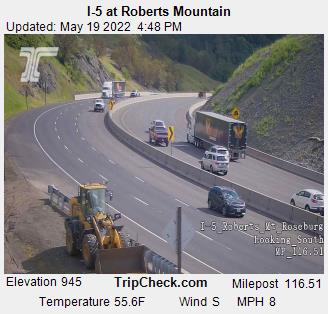 I-5 at Roberts Mountain (882) - Oregon
