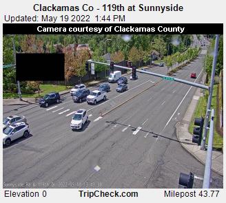 Clackamas Co - 119th at Sunnyside (884) - Oregon