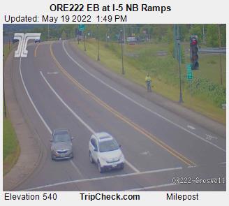ORE222 EB at I-5 NB Ramps (904) - Oregon