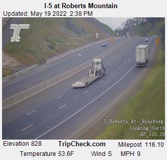 I-5 at Roberts Mountain (905) - USA