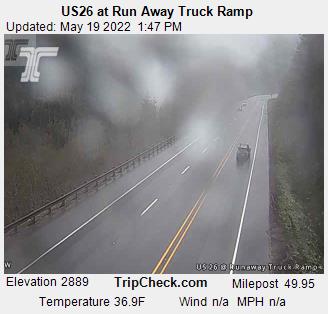 US26 at Run Away Truck Ramp (908) - Oregon