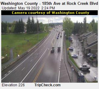 Washington County - 185th Ave at Rock Creek Blvd (926) - Oregon