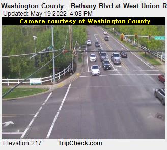 Washington County - Bethany Blvd at West Union Rd (929) - Oregon