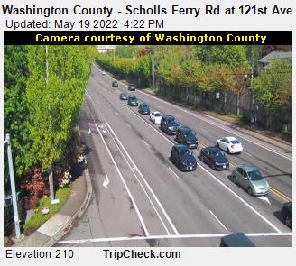 Washington County - Scholls Ferry Rd at 121st Ave (932) - Oregon
