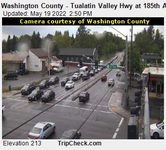 Washington County - Tualatin Valley Hwy at 185th Ave (934) - Oregon