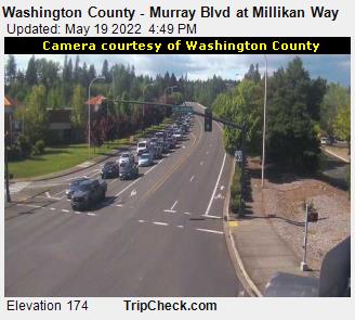 Washington County - Murray Blvd at Millikan Way (935) - USA