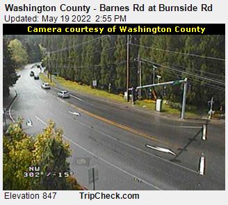 Washington County - Barnes Rd at Burnside Rd (936) - USA