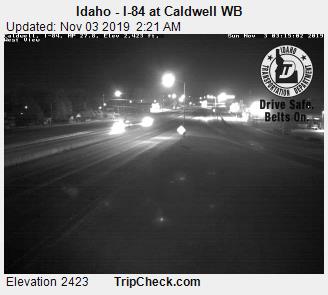 Idaho - I-84 at Caldwell WB (937) - USA