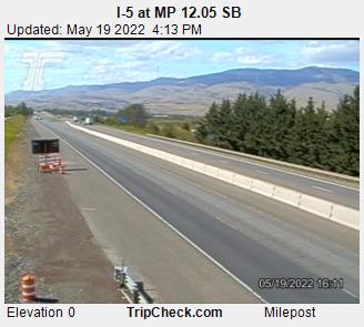 I-5 at MP 12.05 SB (952) - Oregon