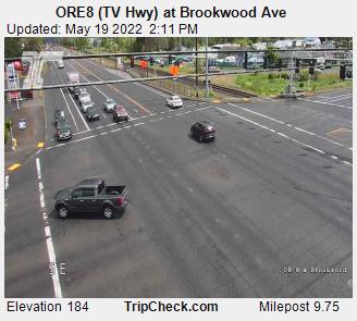 ORE8 (TV Hwy) at Brookwood Ave (960) - Oregon