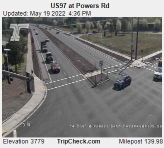 US97 at Powers Rd (973) - Oregon