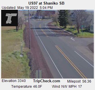 US97 at Shaniko SB (981) - Oregon