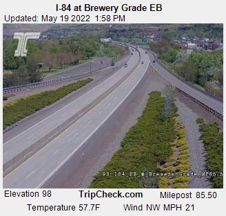 I-84 at Brewery Grade EB (982) - Oregon