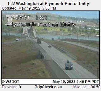 I-82 Washington at Plymouth Port of Entry (989) - Oregon