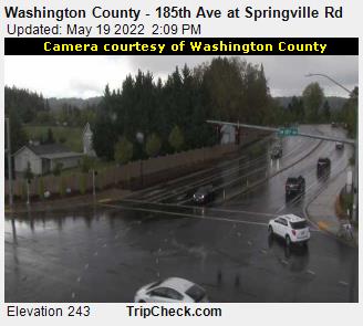 Washington County - 185th Ave at Springville Rd (996) - Oregon