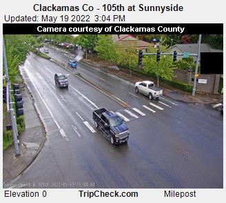 Clackamas Co - 105th at Sunnyside (1018) - Oregon