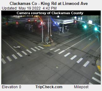 Clackamas Co - King Rd at Linwood Ave (1021) - Oregon