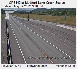 ORE140 at Medford Lake Creek Scales (1024) - Oregon