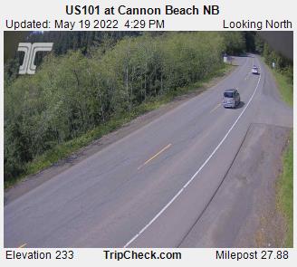 US101 at Cannon Beach NB (1025) - Oregon