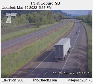 I-5 at Coburg SB (1028) - Oregon