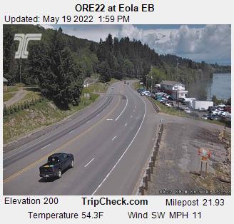 ORE22 at Eola EB (1030) - Oregon