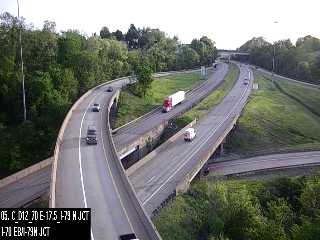 I-70 EB  off ramp at I-79 / I-70 North Junction (CAM-12-006) - USA