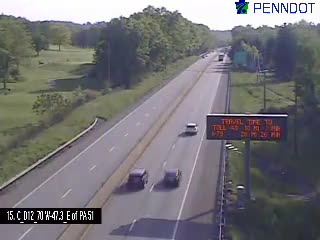 I-70 WB east of PA 51 (for 43) (CAM-12-013) - USA