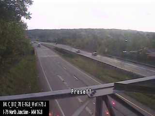 I-70 EB  approaching I-79 North Junction (CAM-12-005) - USA