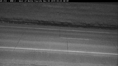 Belle Fourche - Northwest of town along US-212 @ MP 1.3 - Camera Looking South - USA