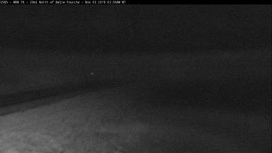 Castle Rock - 20 miles north of Belle Fourche along US-85 @ MP 78 - Camera Looking Northeast - USA