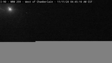 Chamberlain West - West of town along I-90 @ MP 258.8 - Camera Looking West - USA